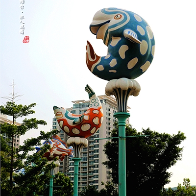 成人抖音在线燈柱裝飾